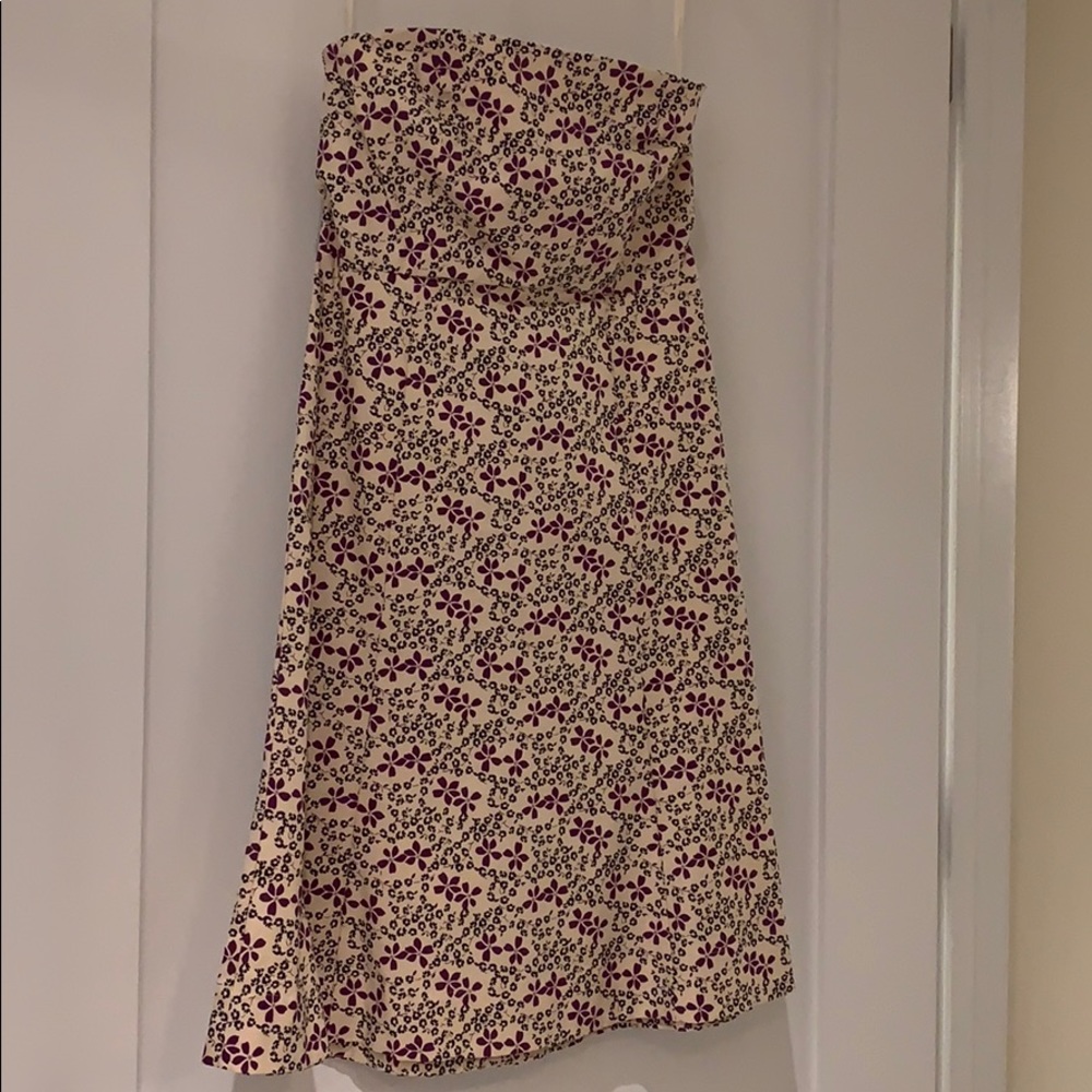 GAP floral strapless sundress